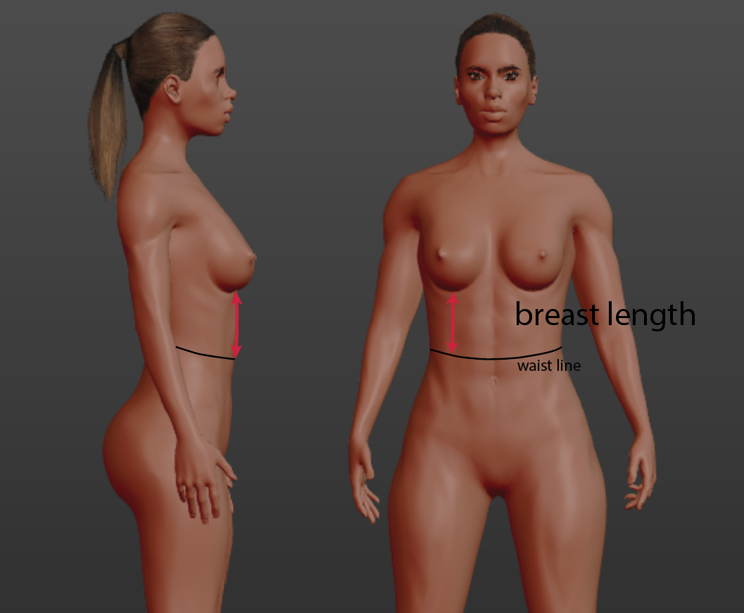 Breast length