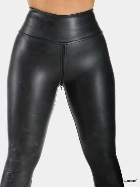 Ella: Zipper Through Crotch Legging - Tailored | Ishtar&Brute