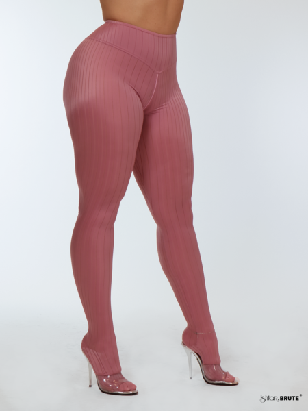 Made to measure tights with crotch zipper