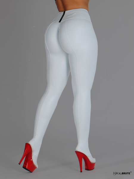 Wearable White Latex Legging - Tailored | Ishtar&Brute
